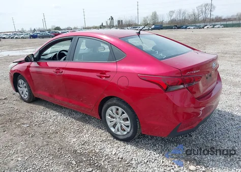 2020 Hyundai Accent Se из США, поврежденный, VIN 3KPC24A63LE109873